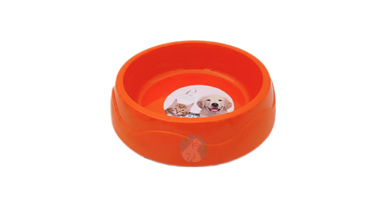ظرف ملامین سایز بزرگ نارنجی  lima pet